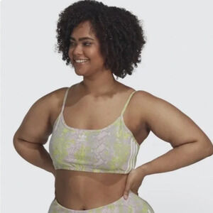 Adidas Snake Skin Classic Stripes Sports Bra